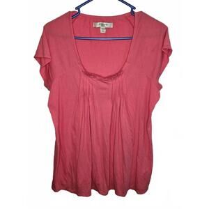 Liz Claiborne Women's Sleepwear Top Medium Pink